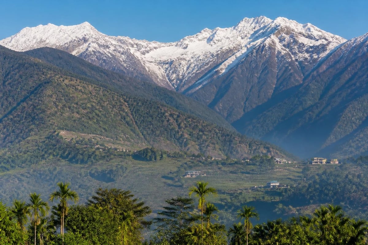 Regional climate zones across Bhutan's geography