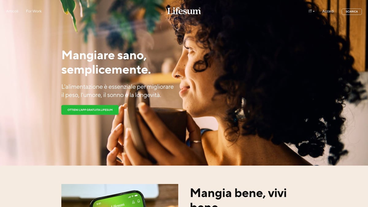 7 App per Salute Indispensabili da Provare nel 2026 - Lifesum – Alimentazione e Nutrizione Personalizzata