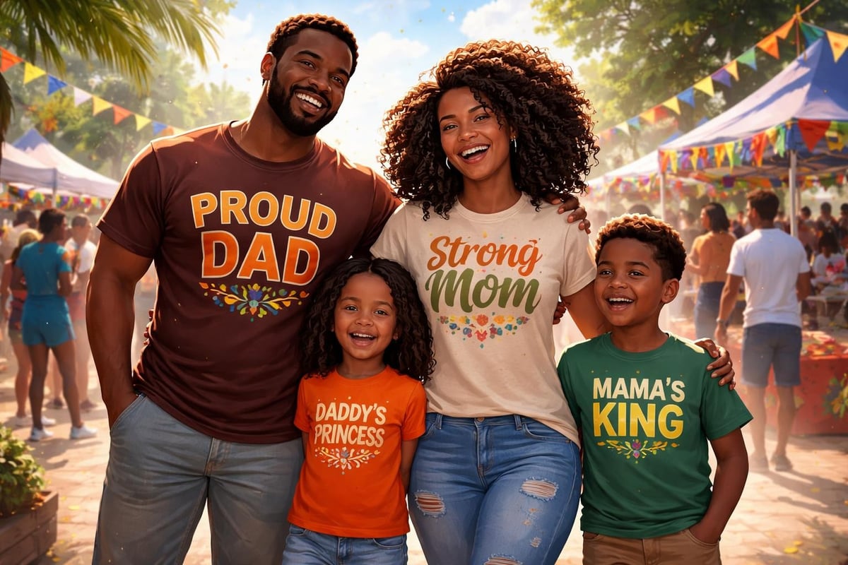 Cultural significance of family messaging in streetwear
