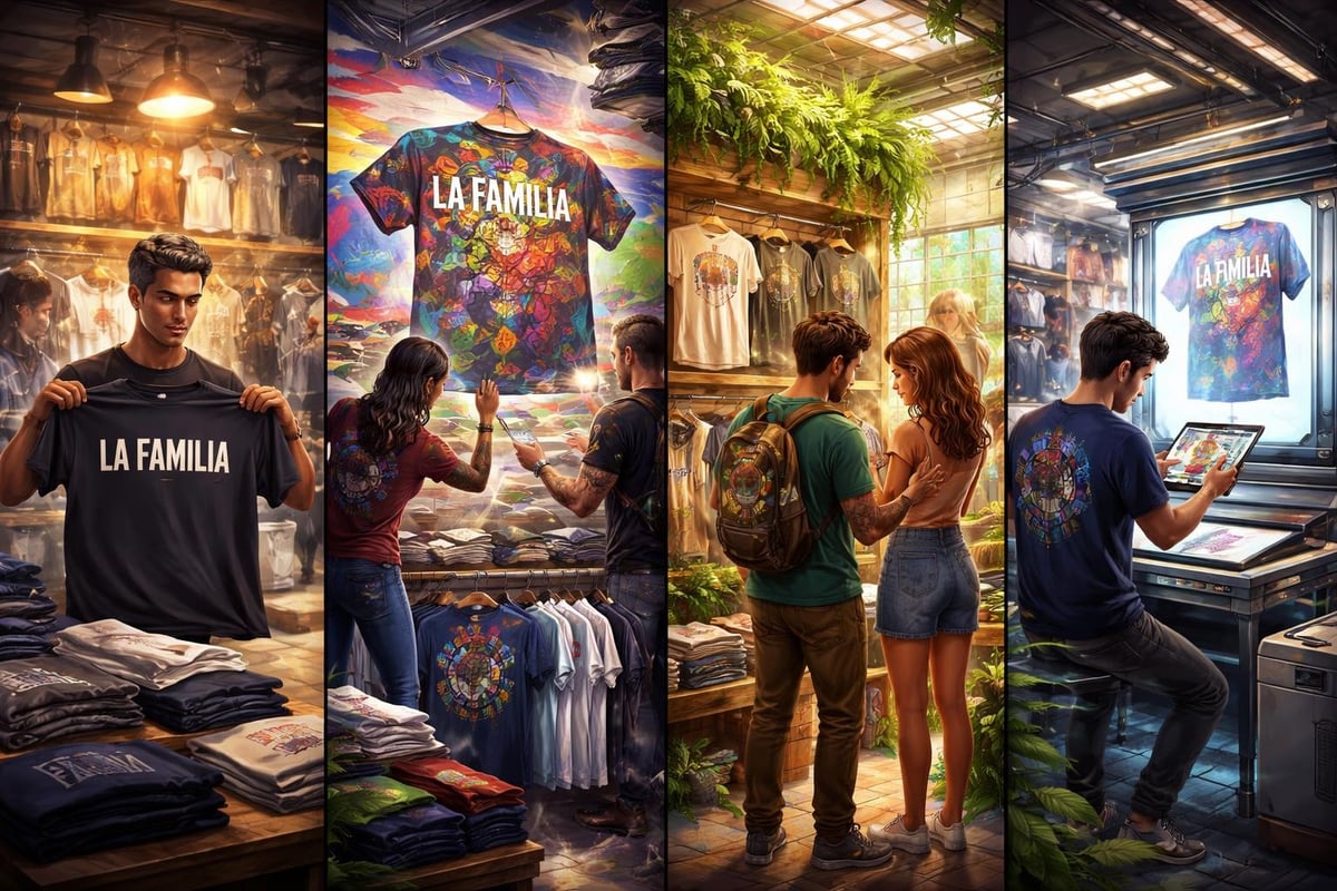 Evolution of family-themed streetwear design