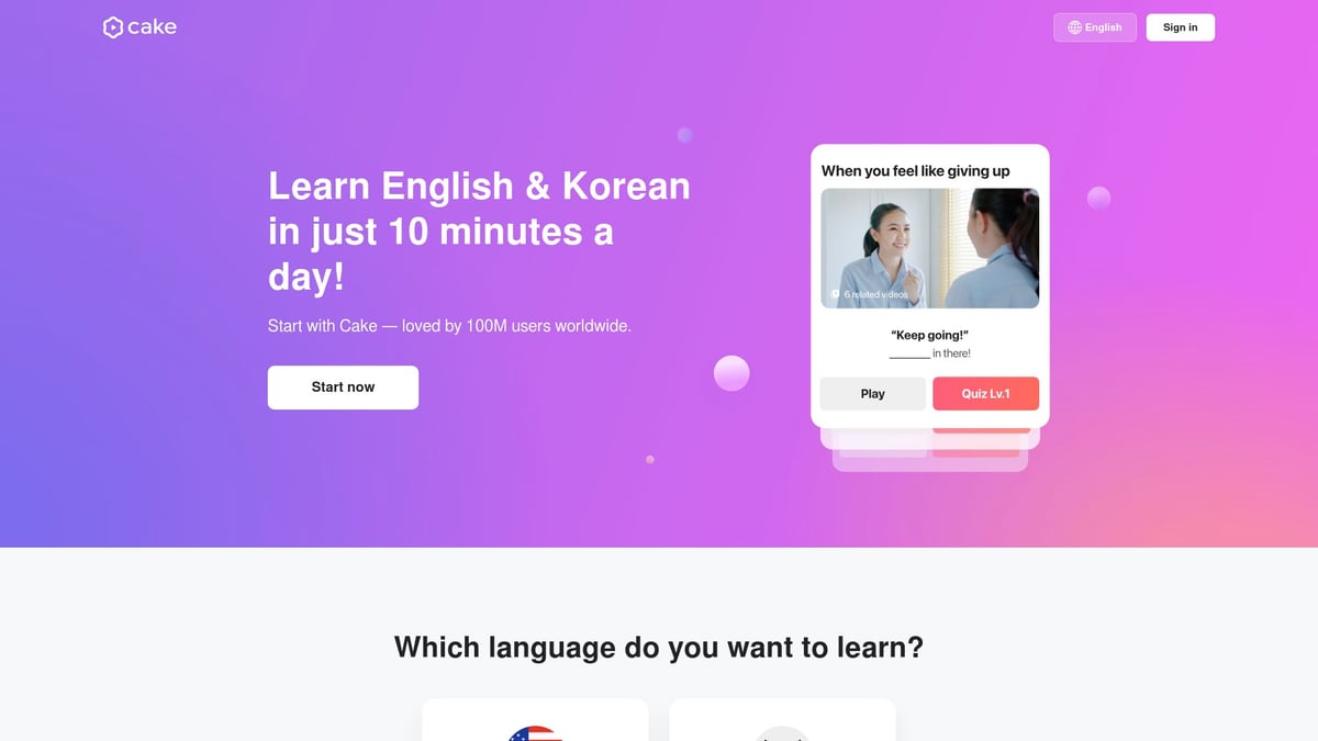 7 Essential 영어공부사이트 추천 리스트 2026 - Cake 영어