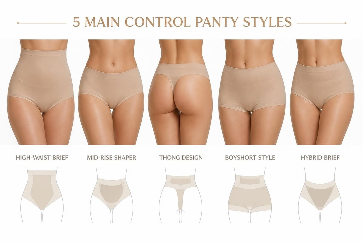 Control panty styles comparison