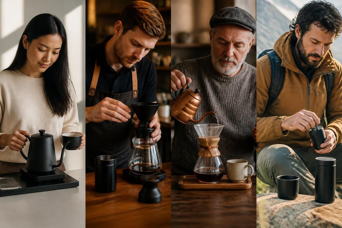 Different coffee lover personalities