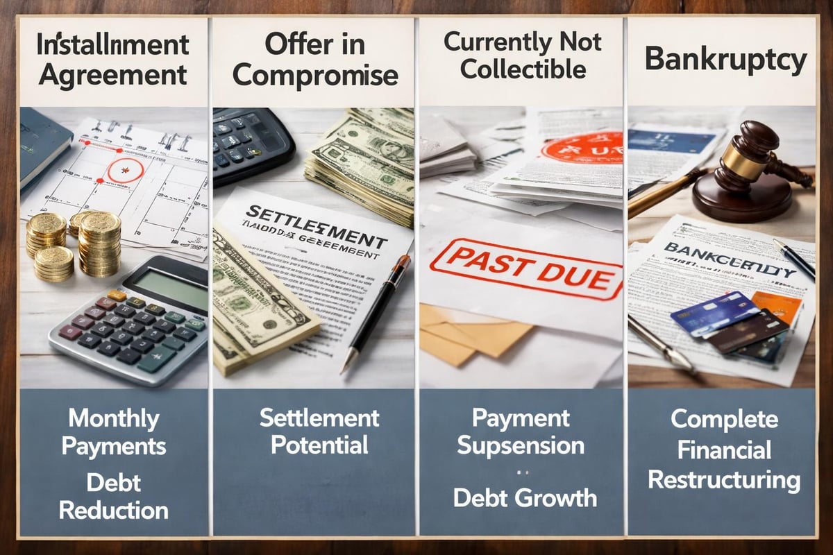IRS resolution options comparison