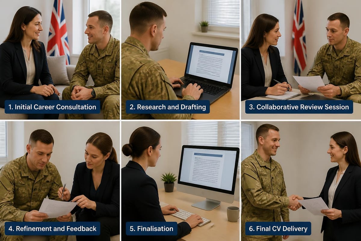 Local Resume Services Near Me: Expert UK CV Writing Guide 3 CV development timeline