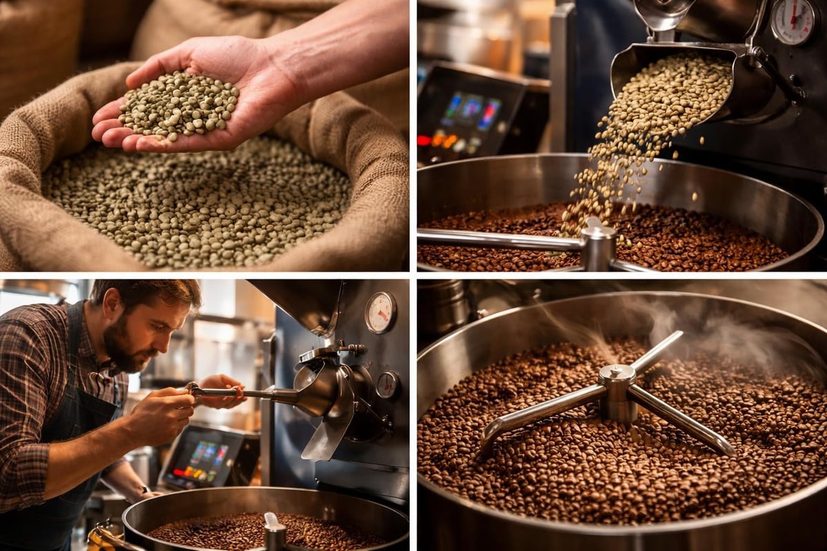Coffee roasting development