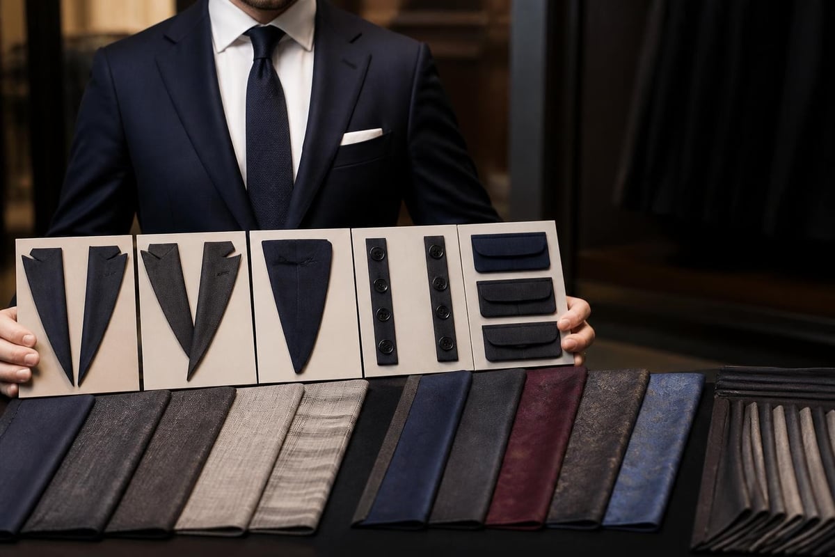 Suit customization options