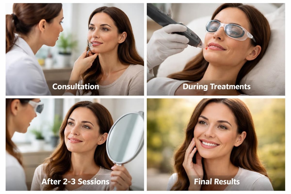 PicoSure treatment timeline