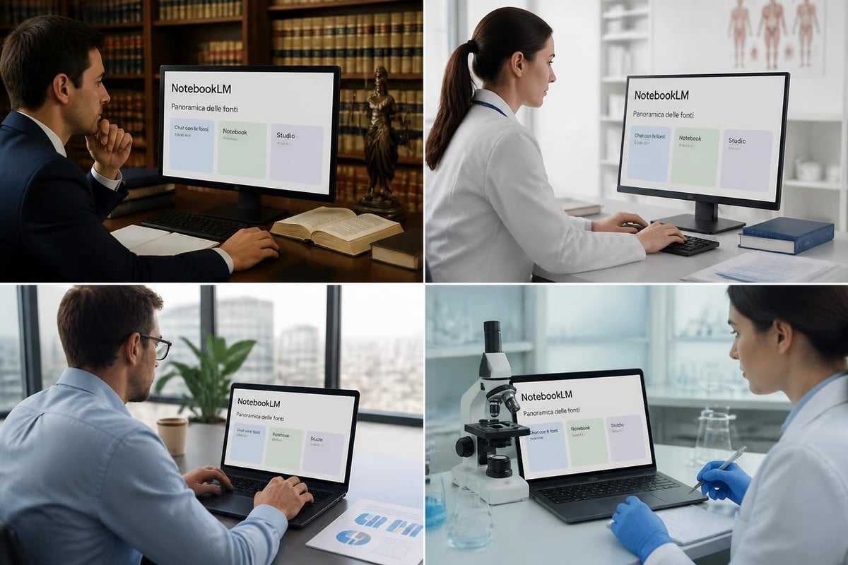 NotebookLM professional applications