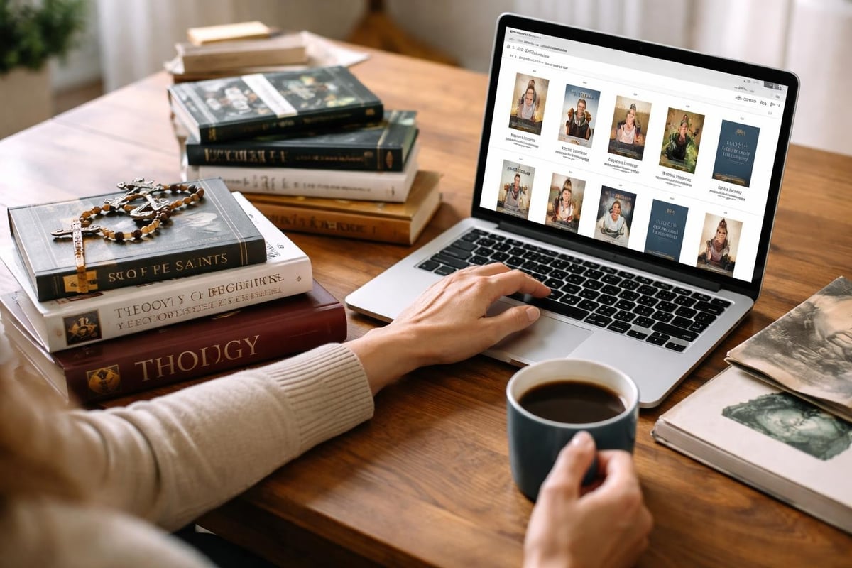 Building a Catholic home library