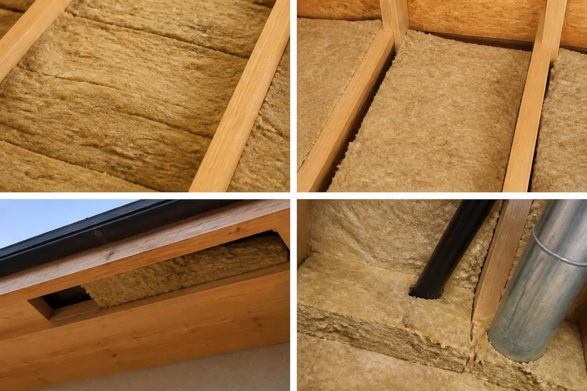 Insulation installation errors