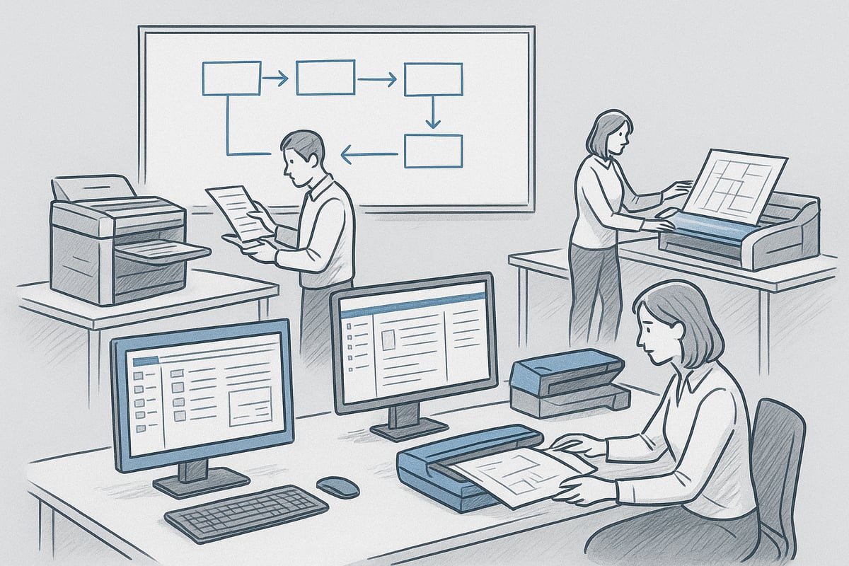 Die wichtigsten Komponenten eines effizienten Scan-Workflows