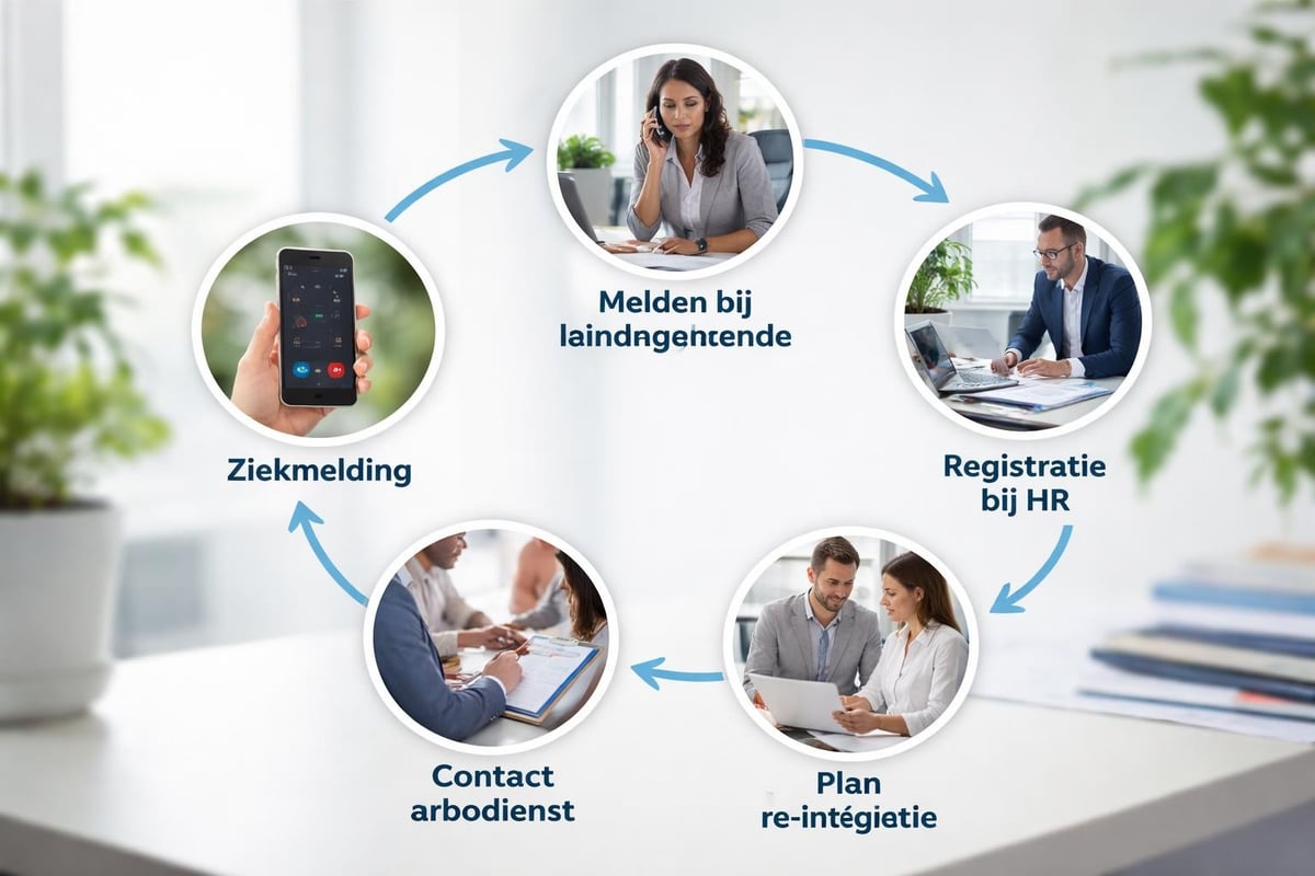 Ziekteverlof registratie workflow