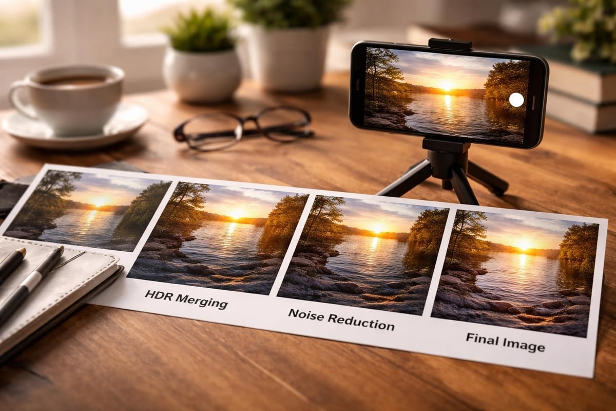Computational photography workflow