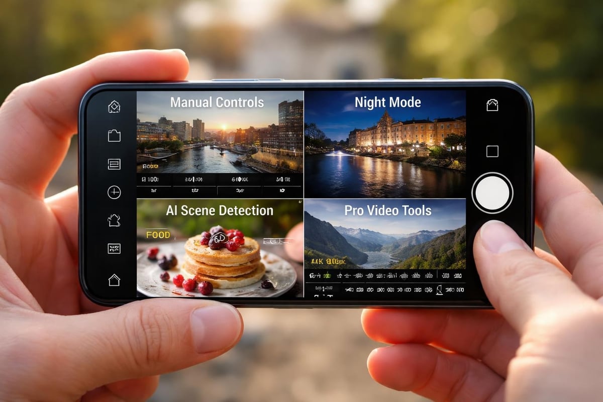 Camera software features