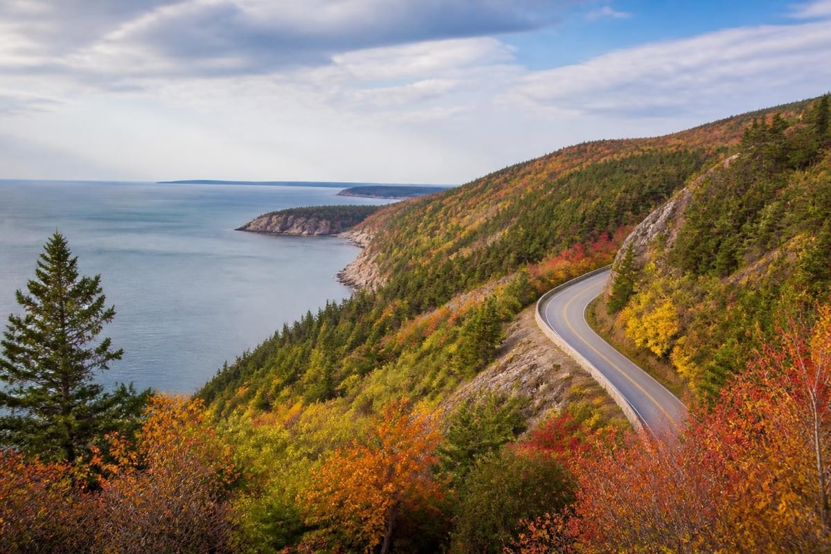 Acadia scenic drive elements