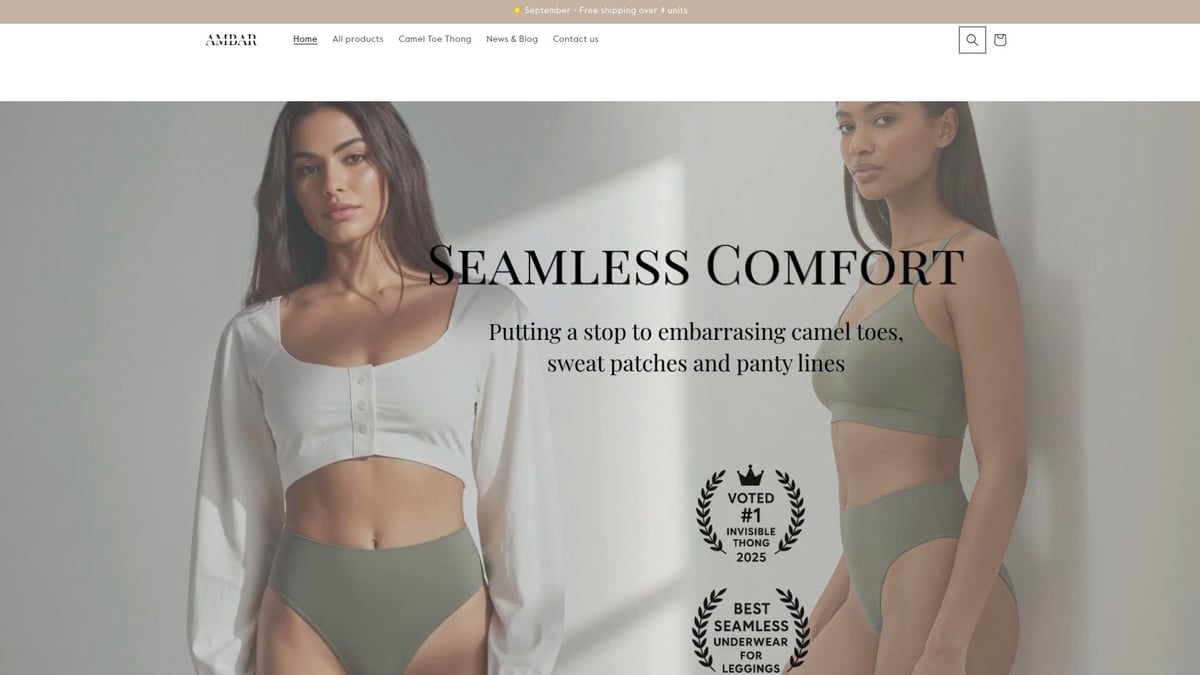 7 Best Thong Leggings to Elevate Your Style in 2025 - Ambar Wear Seamless Thong Leggings