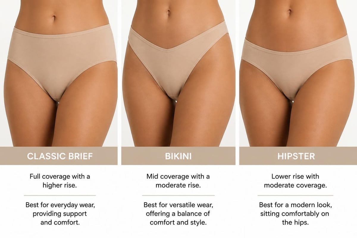 Camel toe brief styles