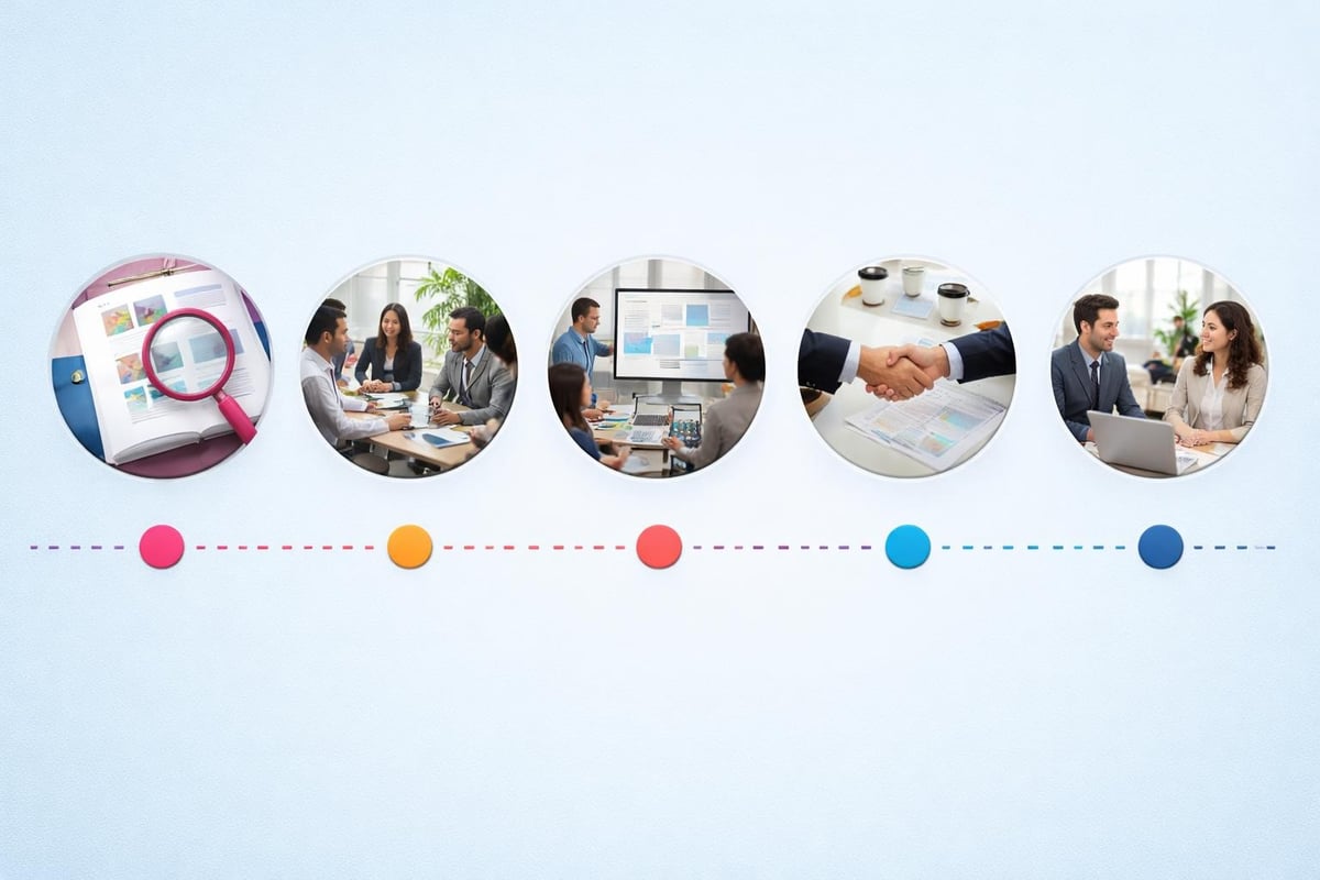 Agentur-Auswahlprozess