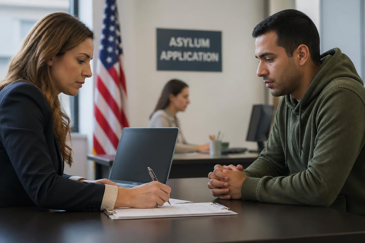 Asylum application processing timeline