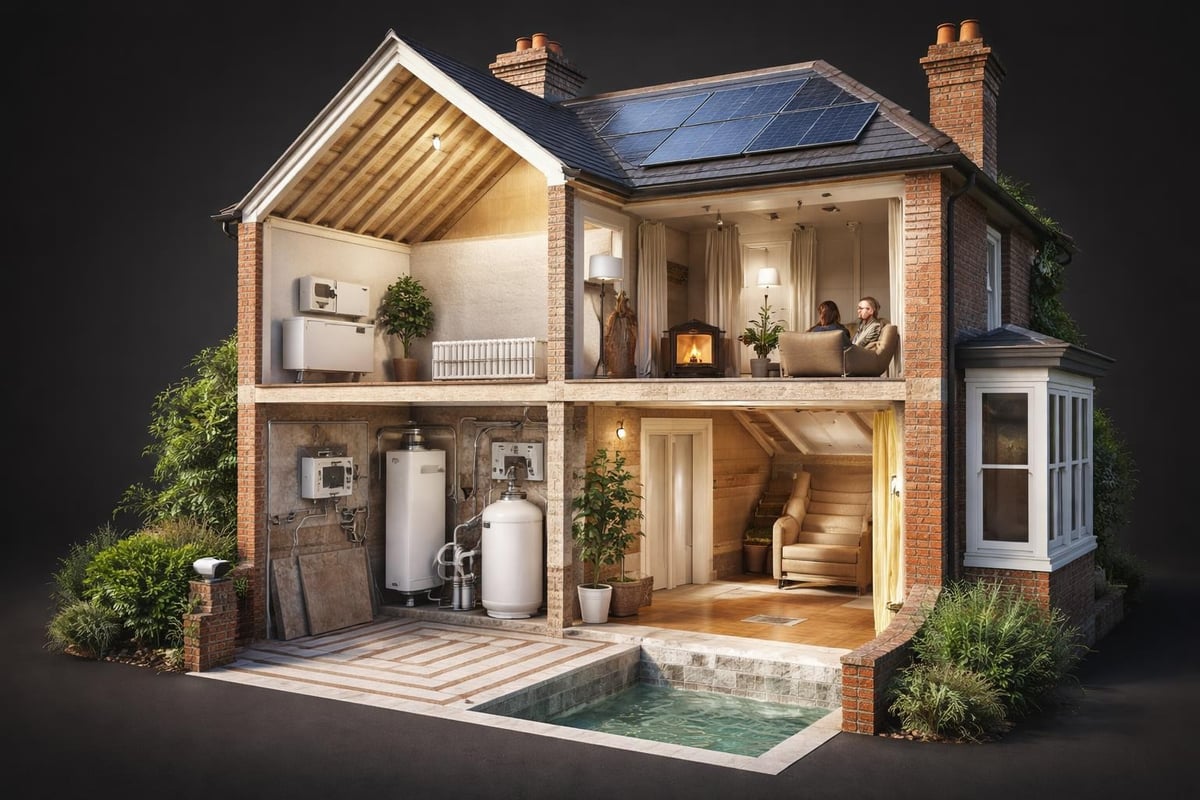 Modern systems in Edwardian homes