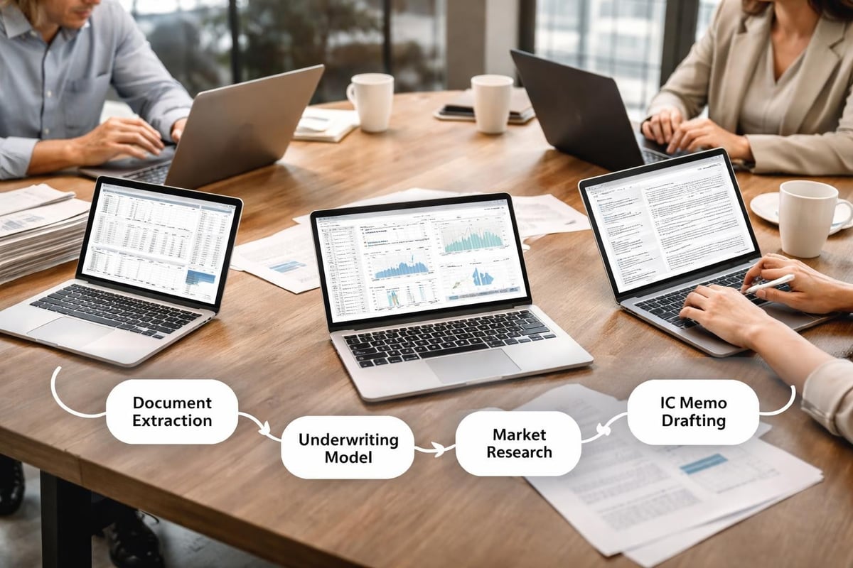 Integrated CRE analytical workflow