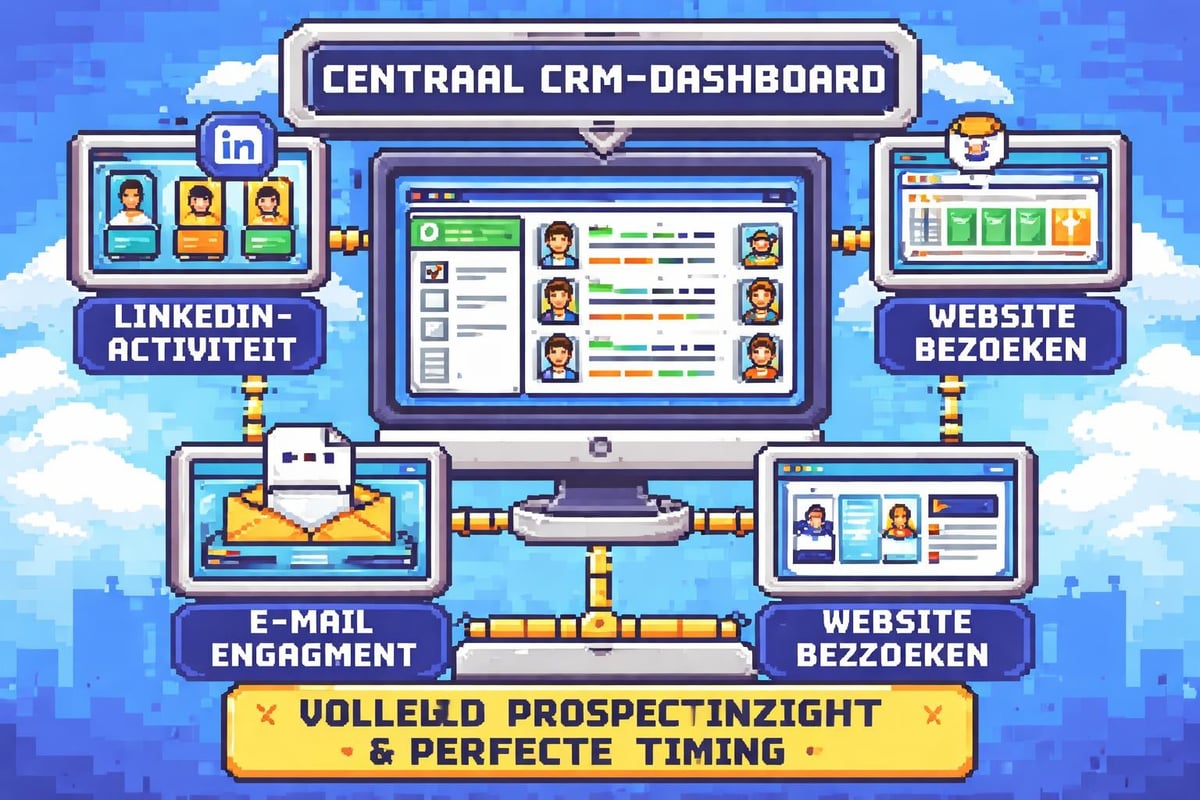 CRM integratie dashboard