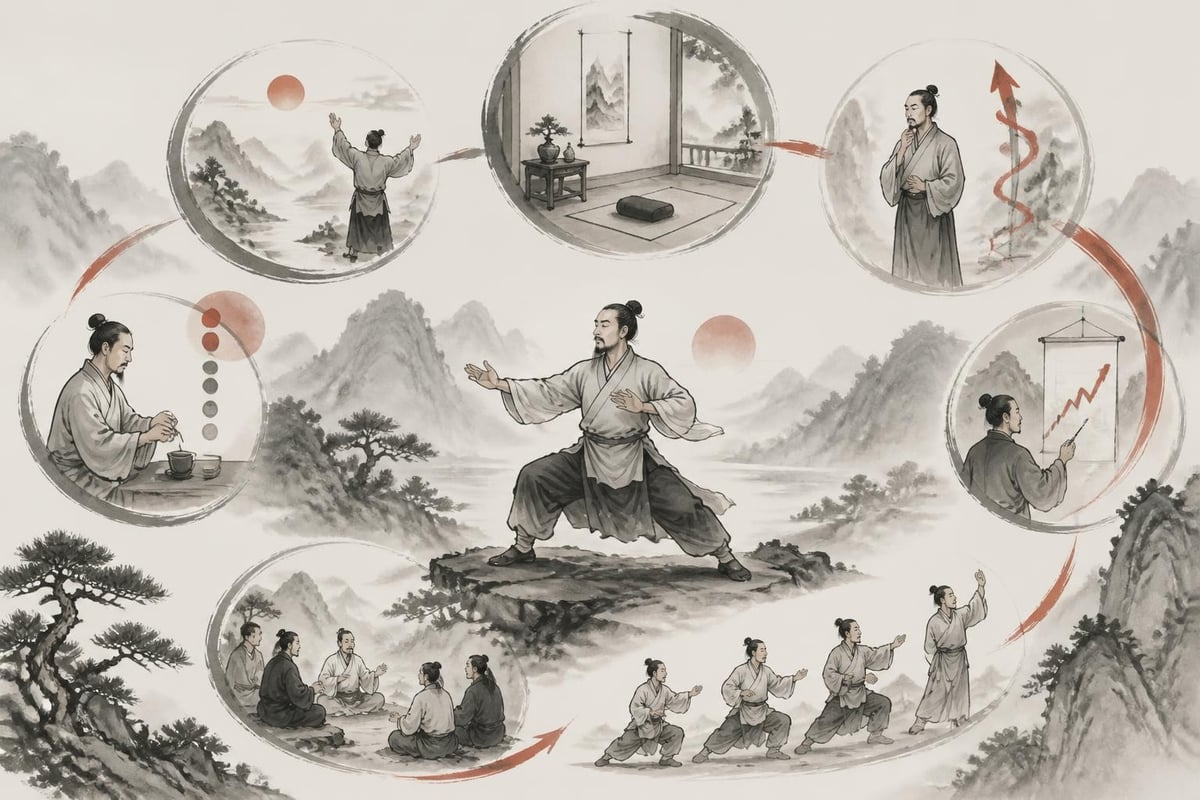 Daily qi gong practice