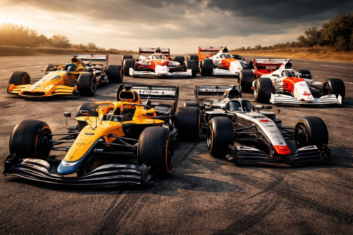 McLaren F1 heritage timeline