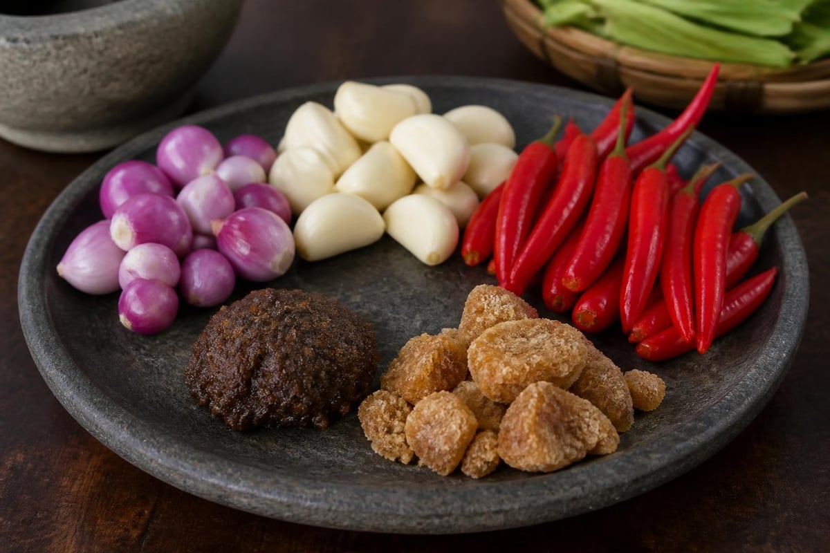 Komponen sambal bawang