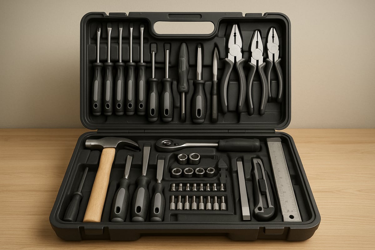 Essentiële onderdelen van een handgereedschap set in 2026