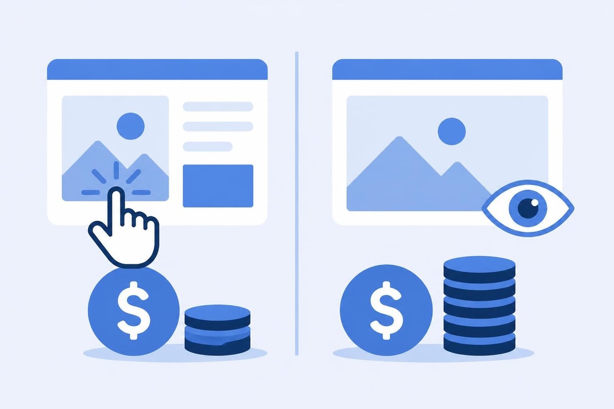 CPC and CPM pricing comparison
