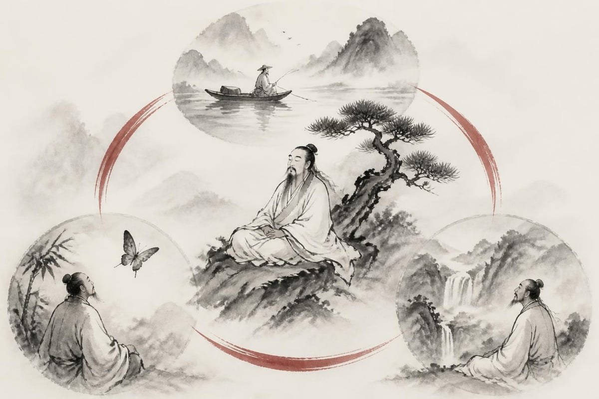 Zhuang Zhou's philosophical framework
