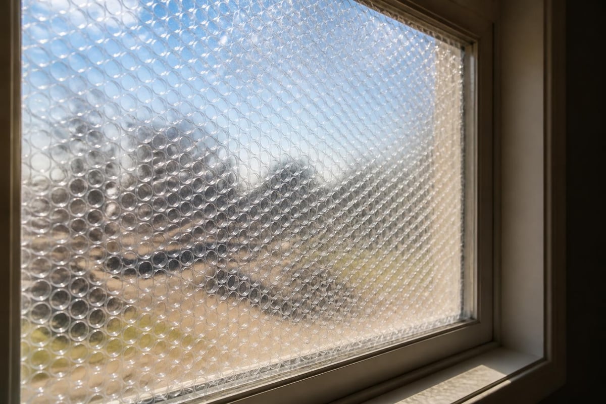 How bubble wrap insulation works