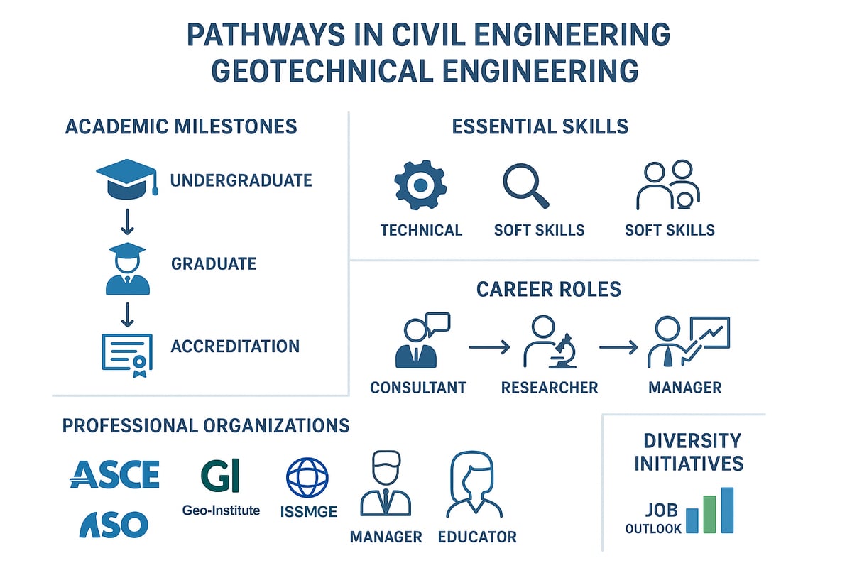 Education, Skills, and Career Pathways in Geotechnical Engineering