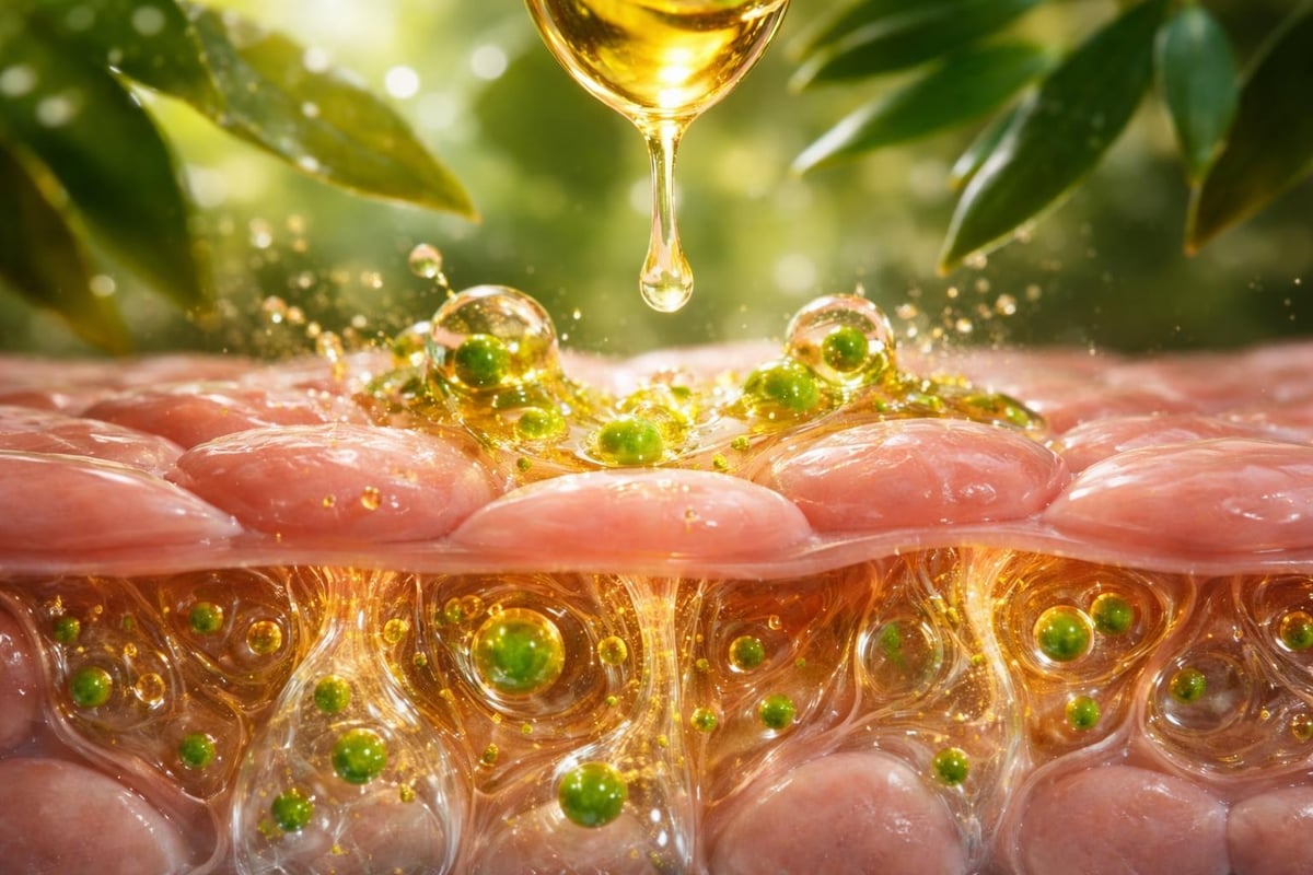 Lip oil ingredients science