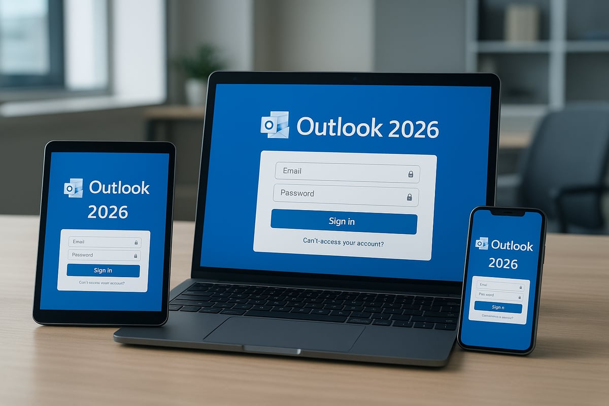 Requisitos Previos para el Inicio de Sesión en Outlook 2026