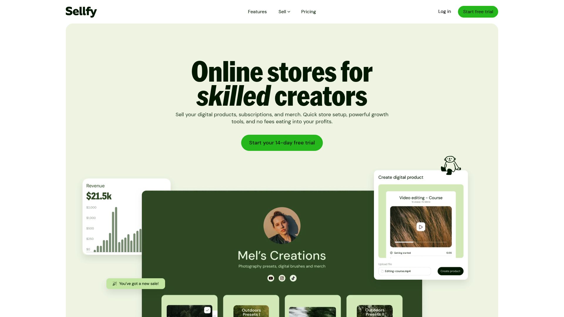 7 Best Places Where To Sell Digital Products For Free In 2025 - Sellfy Free Plan