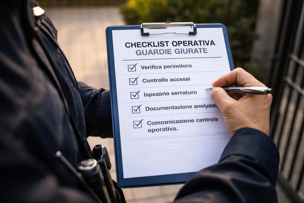 Procedure operative vigilanza pattuglie
