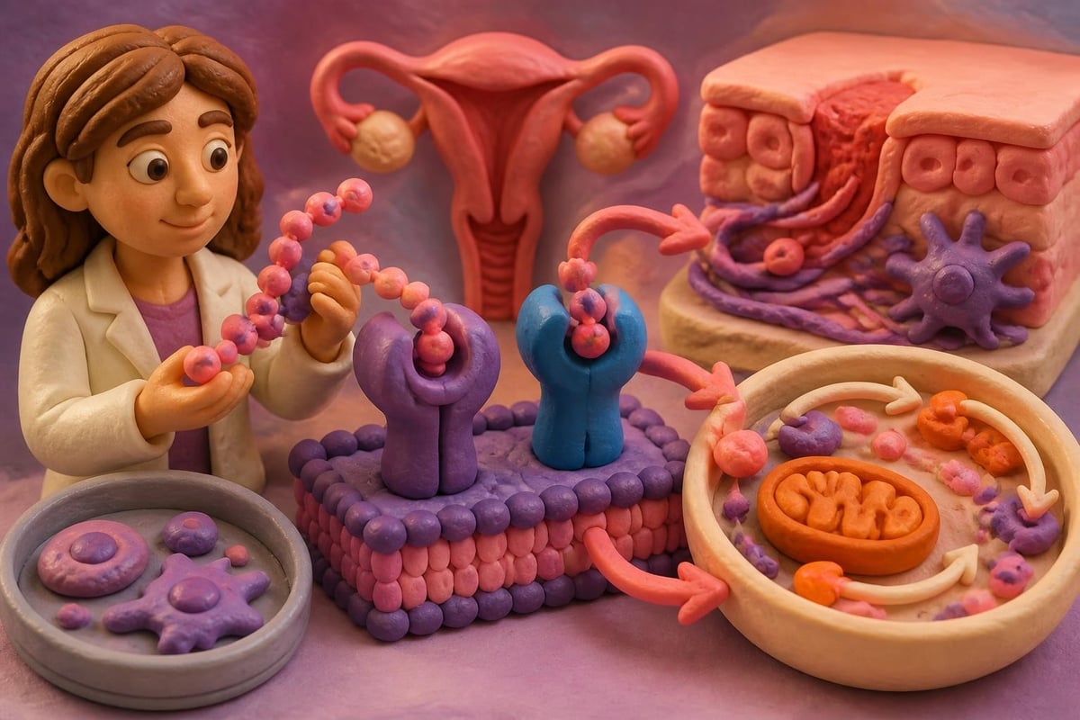 Female physiology peptide research