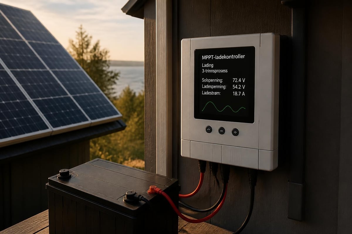 12V solcellepanel teknologi
