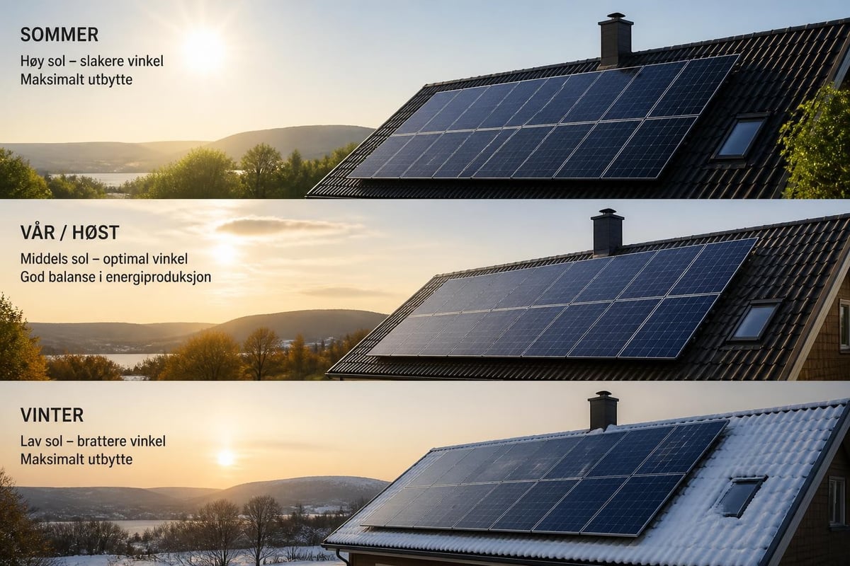 Solcellepanel optimalisering