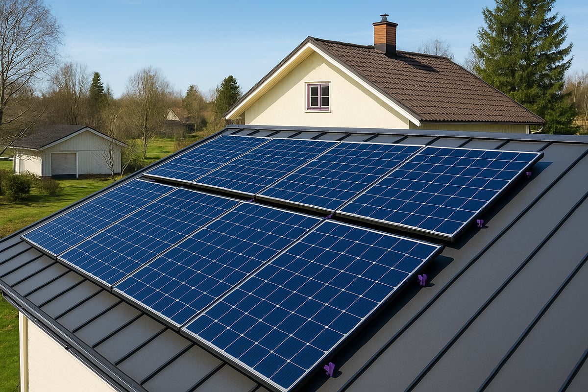 Aurinkopaneelien hinnat omakotitaloon 2025: mistä hinta muodostuu?