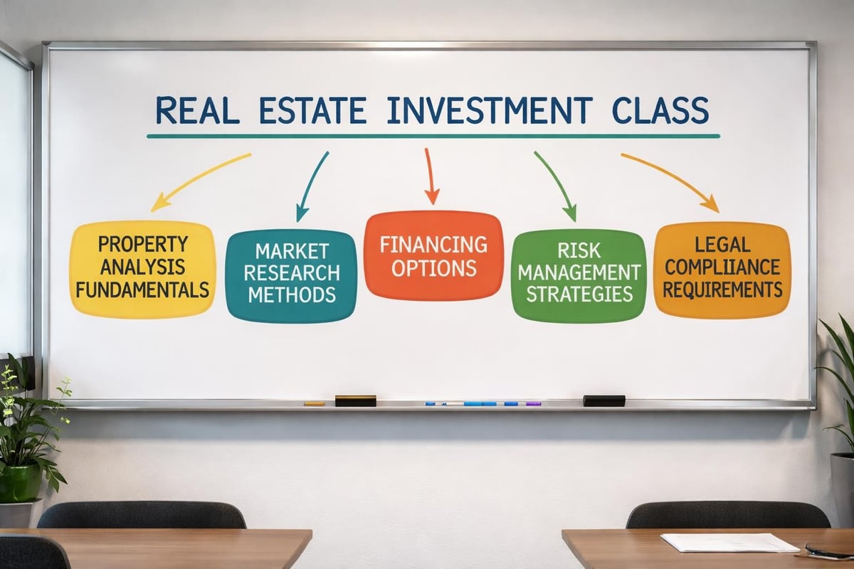 Real estate investment class curriculum structure