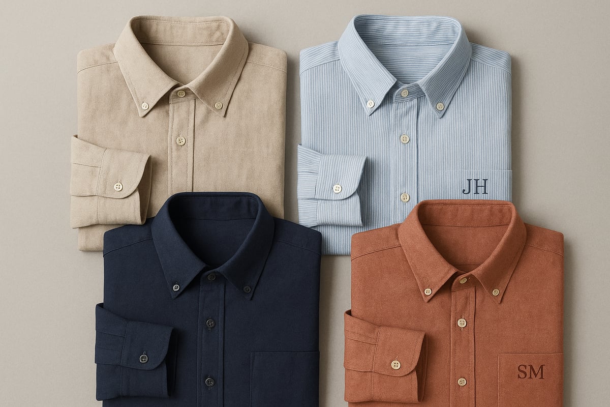 Key Elements to Consider When Customising Button Up Shirts