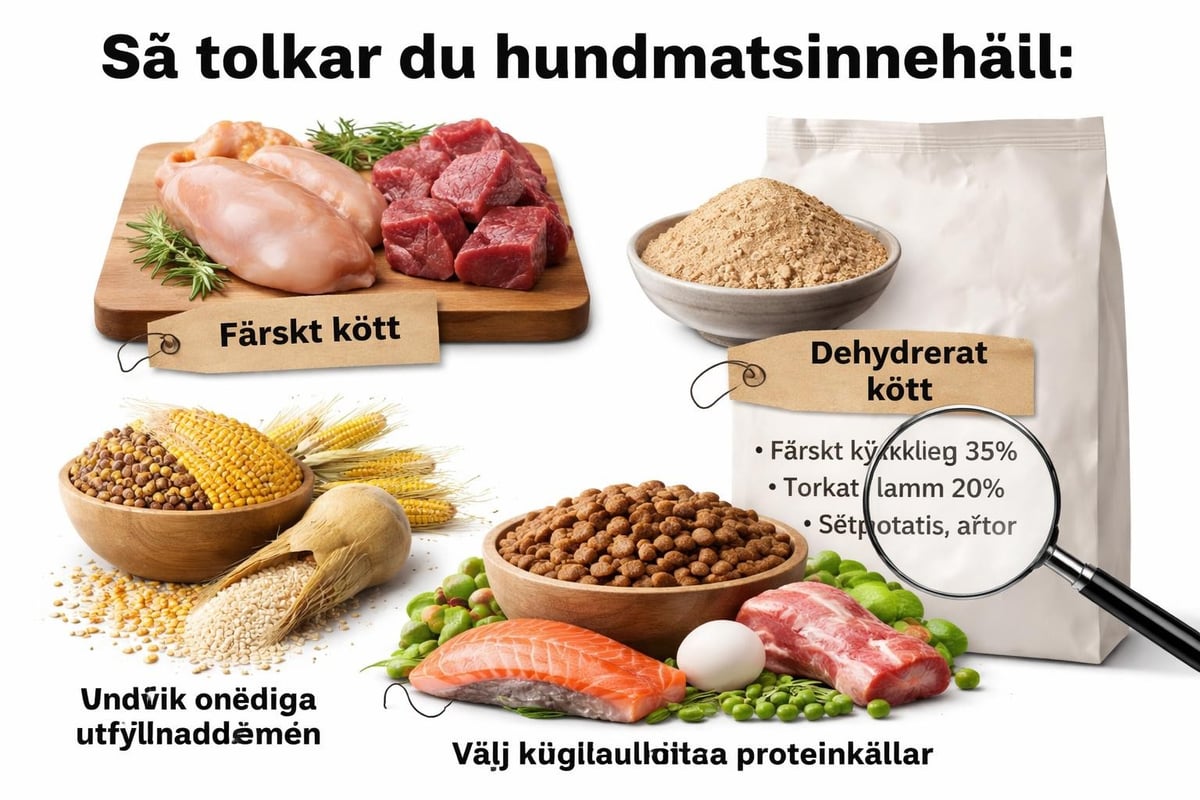 Ingrediensanalys hundfoder