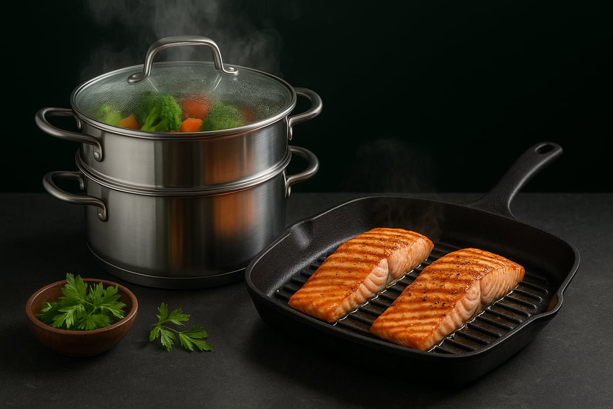 Understanding Steam and Grill Cooking: The Basics
