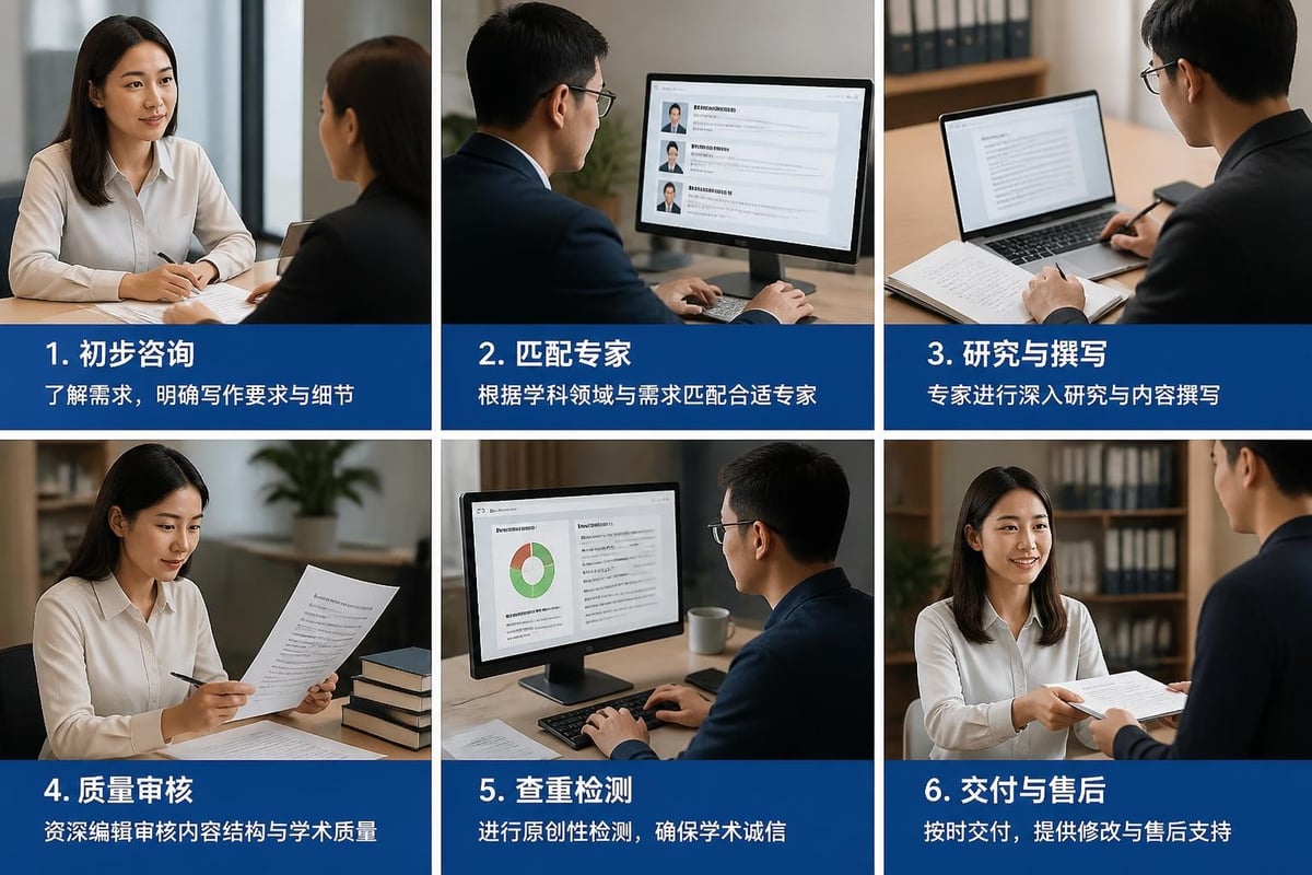 論文代寫服務流程