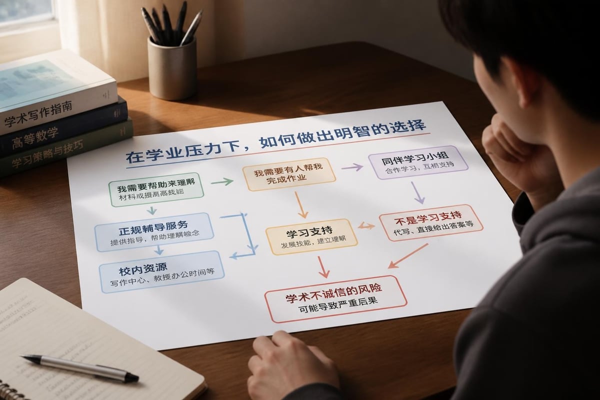 學術支援選擇決策樹