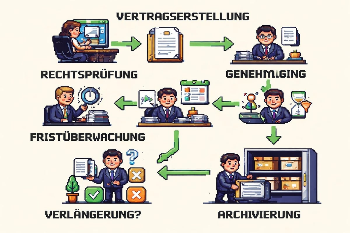 Vertragsworkflow Automatisierung